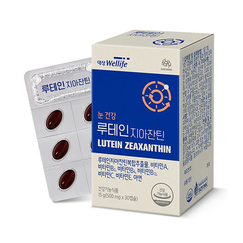 루테인 지아잔틴 (500 mg × 30캡슐) X 1EA 이미지